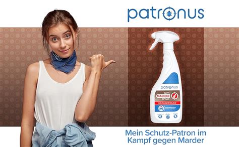 Patronus Marderspray F R Auto Dachboden Ml Sofort Langzeit