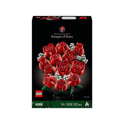 Jual Lego Icons Bouquet Of Roses 10328 Shopee Indonesia