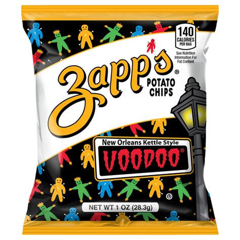 Save On Zapps New Orleans Kettle Style Voodoo Potato Chips Order