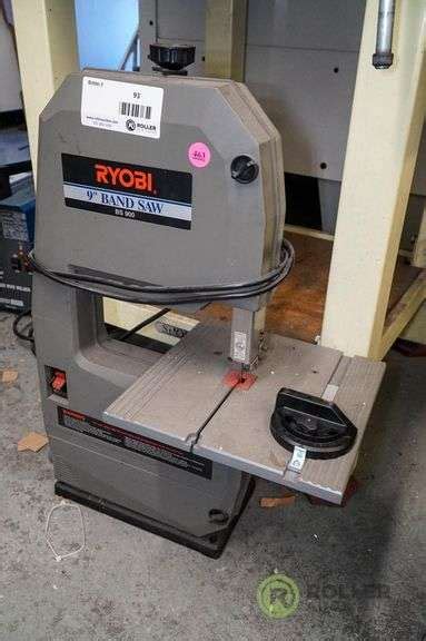 Ryobi Bs900 Benchtop Vertical Band Saw 9in Roller Auctions