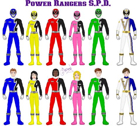 Power Rangers Spd By Ameyal On Deviantart