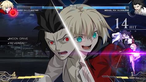 Melty Blood Type Lumina Powered Ciel Vs Red Arcueid And Mario Gallo