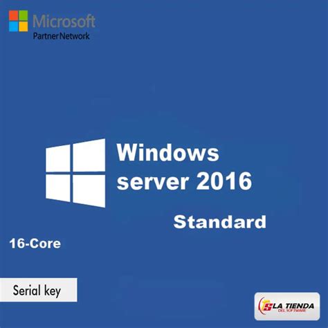 Licencia Windows Server Standard La Tienda Del Software