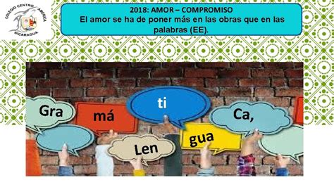 2018 AMOR COMPROMISO El Amor Se Ha De