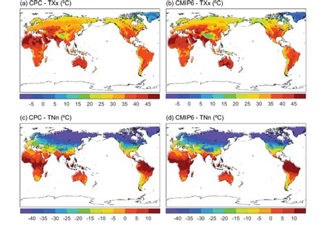 The Climatic Means Of The Annual Maximum Of Daily Maximum Temperature