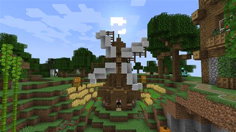 Windmill Farm : r/Minecraftbuilds