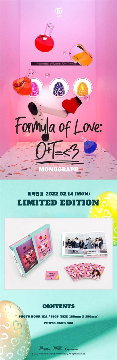 Twice Twice Monograph [formula Of Love O T