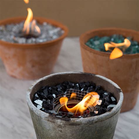 You HAVE To See These DIY, Non-Toxic Table Top Fire Pits!