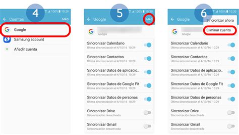 Galaxy A5 2016 Cómo eliminar una cuenta Google Gmail del