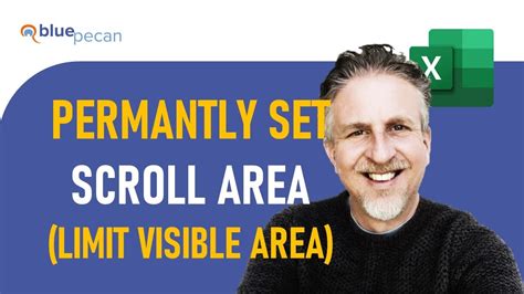 Permanently Set Scroll Area In Excel Stop Infinite Scrolling Limit