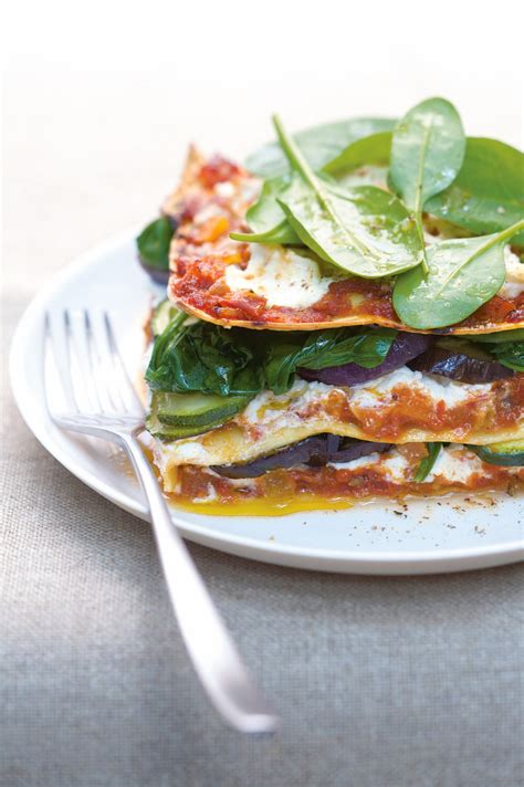 Recette lasagnes aux légumes et à la ricotta Marie Claire