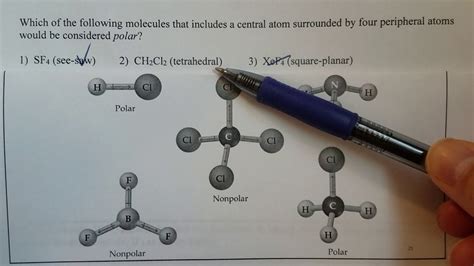 Quiz About Polarity Of Molecules