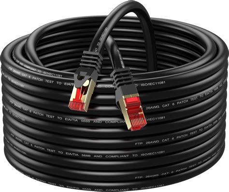 Cable Ethernet Cat Para Exteriores De Pies Blindado A Tierra