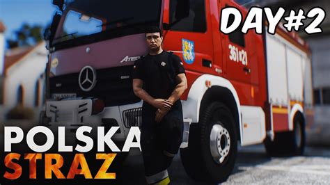 Polska Straż Pożarna Wypadek na budowie GTA V 2 YouTube