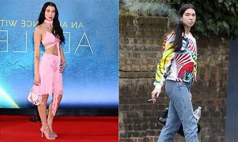 Dua Lipa is spotted smoking a cigarette in Notting Hill - Big World News