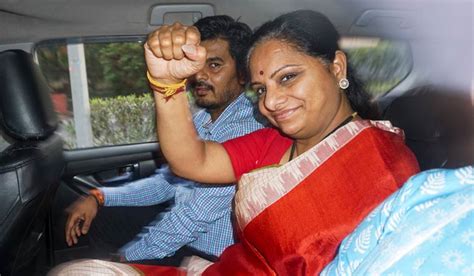 Ktr Meets Sister K Kavitha At Ed Office In Delhi Under Court Order The Week