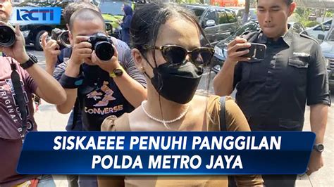 Siskaeee Penuhi Panggilan Polisi Terkait Kasus Film Dewasa Di Jakarta