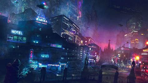 Anime Futuristic City Wallpapers - Top Free Anime Futuristic City ...