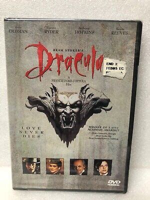 NEW Bram Stokers Dracula DVD 1997 Gary Oldman Keanu Reeves Winona