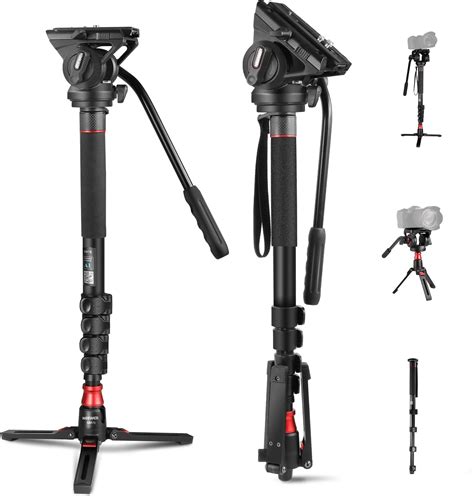 Manfrotto Mvmxprobase Xpro Full Fluid Base Monopod Fluidtech Base