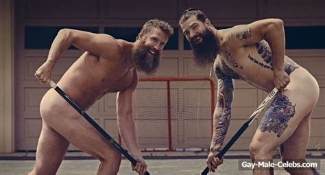 Joe Thornton And Brent Burns Totally Nude For Espn Gay Male Celebs