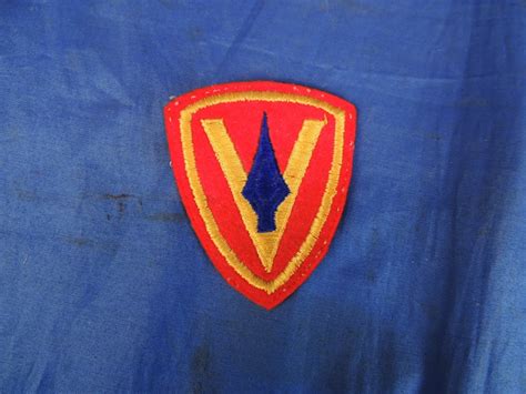 Military Antiques And Museum UWI 0341 WWII Era USMC 5th Marine