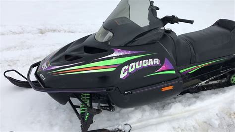 1996 Arctic Cat Cougar 550 Youtube