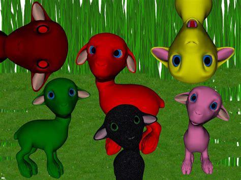 rainbow sheep by Security16 on deviantART