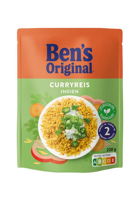 Linsen Und Express Reis Mit Curry Bens Original