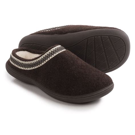 Clarks Stitched Clog Slippers (For Women) - Save 50%