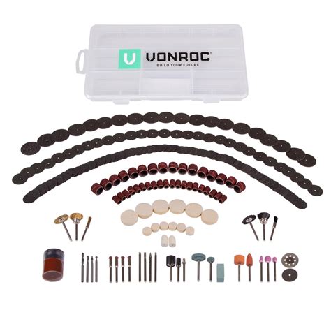 Vonroc Set Di Accessori Universali Per Utensili Rotanti Strumenti