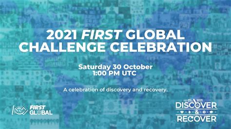 2021 FIRST Global Challenge Celebration YouTube