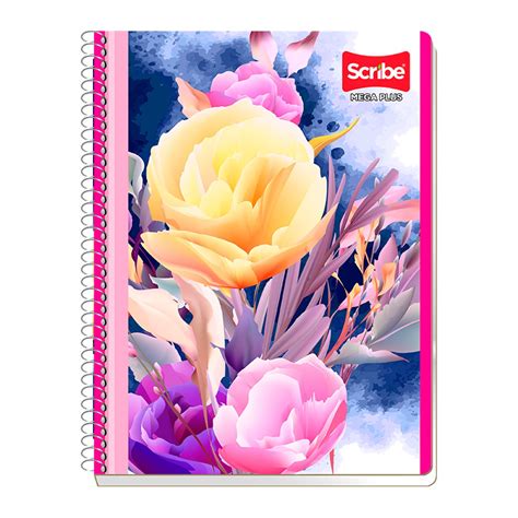 Cuaderno Profesional Scribe Mega Plus Raya 100 Hojas DelSol