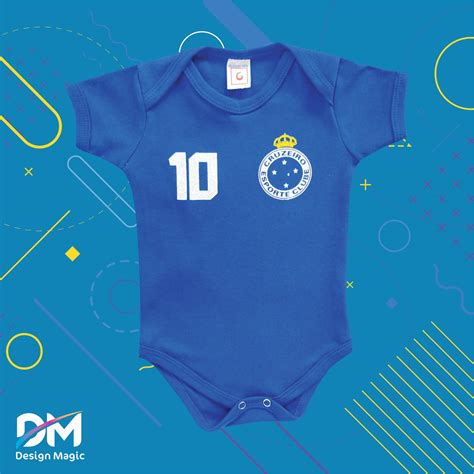 Body Bebê Cruzeiro Ec Elo7 Produtos Especiais