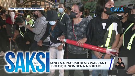 Overkill Umano Na Pagsisilbi Ng Warrant Laban Kay Quiboloy Kinondena