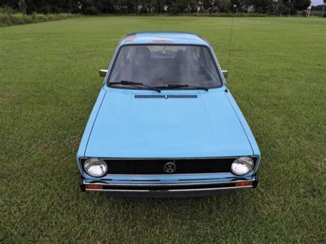 1977 Volkswagen Rabbit 24v VR6 Miami Blue Classic Volkswagen Rabbit