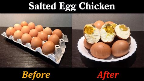 SALTED EGG CHICKEN RECIPE ITLOG NA MAALAT How To Make Chicken Salty