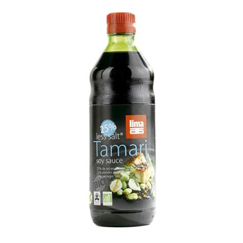 Tamari 25 Menos Sal Lima 1 Litro Miravia