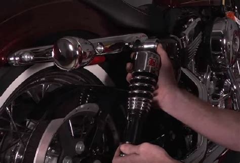 Harley Davidson Dyna Glide How To Replace Shocks And Shocks Review Hdforums