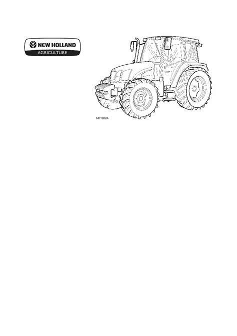 New Holland T T T Service Manual Manuals Online