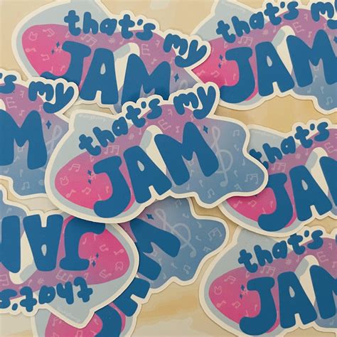 That S My Jam Sticker Wingbunny