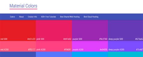 Material Design Color Palette Generators Laptrinhx