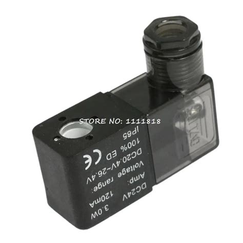 Dc 24v 120ma 3w Pneumatic Control Air Solenoid Valve Coilvalve Coils