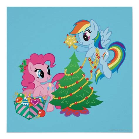 My Little Pony Christmas Poster