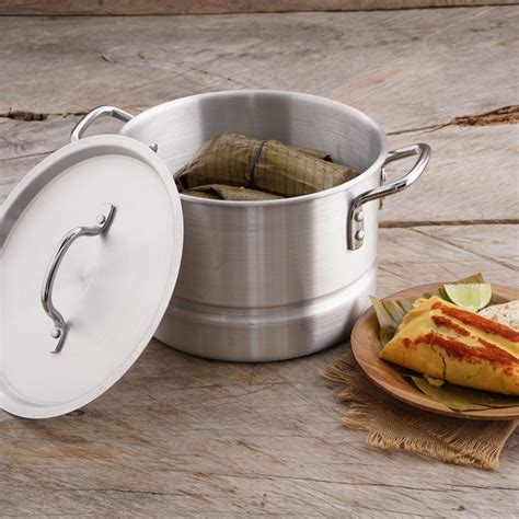 UNIVERSAL 5-piece set Aluminum Stockpot + Steamer – Ollas de aluminio ...