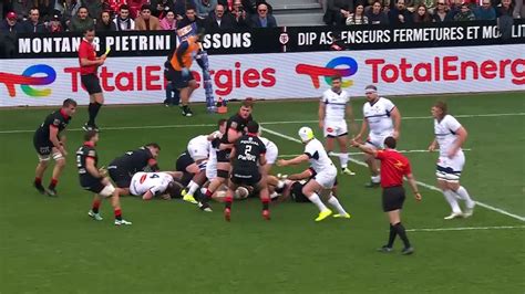 TOP 14 Essai De Juan Cruz MALLIA ST Stade Toulousain Castres