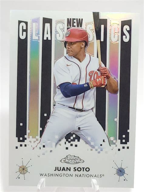 2022 Topps Chrome New Classics NC 2 Juan Soto Washington Nationals