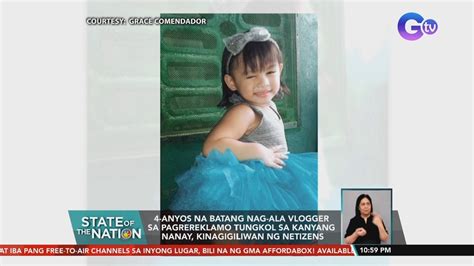 Anyos Na Batang Nag Ala Vlogger Sa Pagrereklamo Tungkol Sa Kanyang