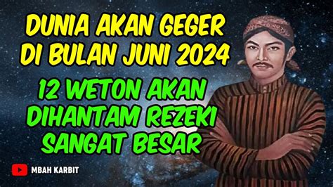 Weton Ini Akan Dihantam Rezeki Besar Diawal Bulan Juni Tahun