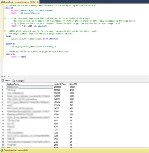 Sql Server Determining Which Database Is Using The Most Memory Right Now Rule30